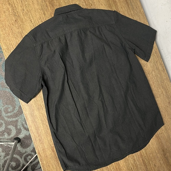 Carhartt great shape 100% cotton loose fit button up dark grey pocket shirt - Picture 5 of 5